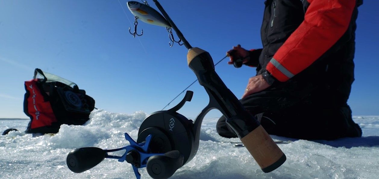 Ice fishing rods