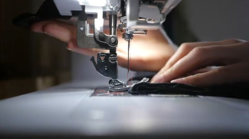 Stitching in thick Fabrics