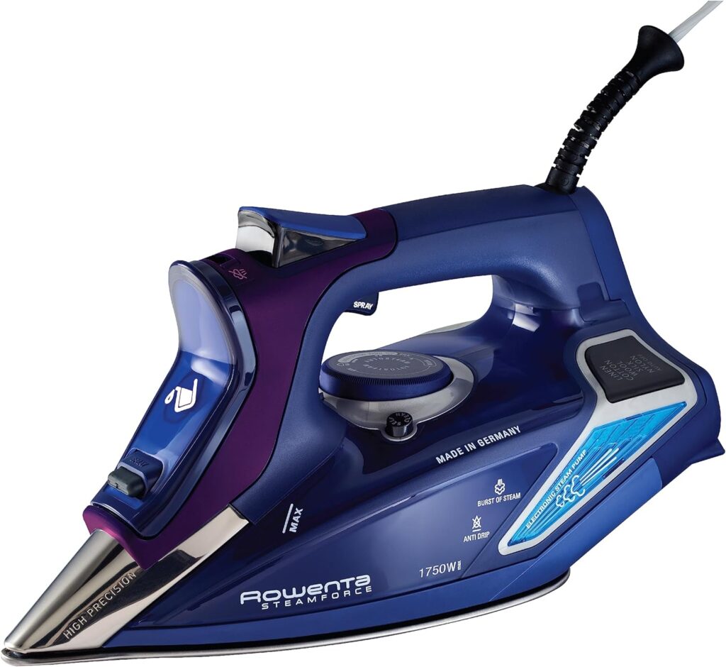 Rowenta Steam Force Stainless Steel Soleplate Steam Iron