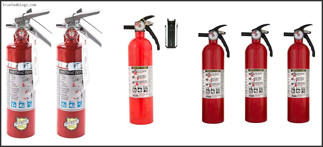 Top 10 Best Fire Extinguisher For Truck With Buying Guide