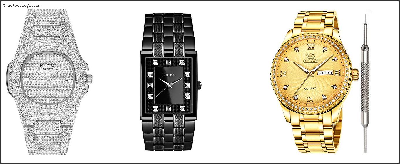 Top 10 Best Diamond Watches For Men With Buying Guide