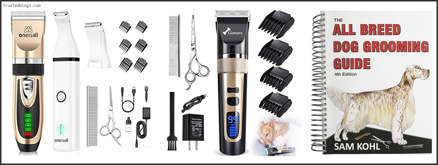 Top 10 Best Professional Dog Clippers For Poodles With Buying Guide