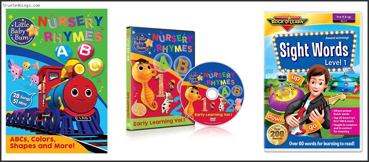 Top 10 Best Educational Dvd For Toddlers – Available On Market