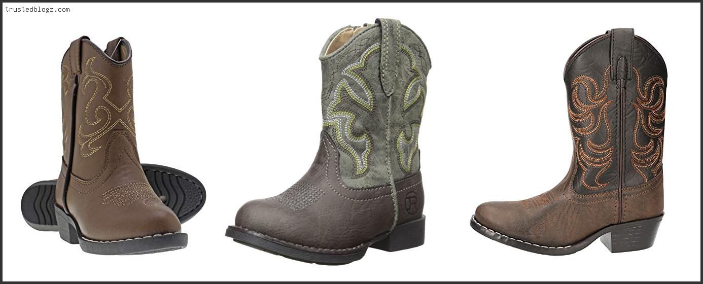 Top 10 Best Cowboy Boots For Toddlers Based On Scores