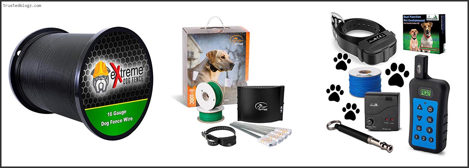 Top 10 Best Wire For Underground Dog Fence In [2022] Trusted Blogz