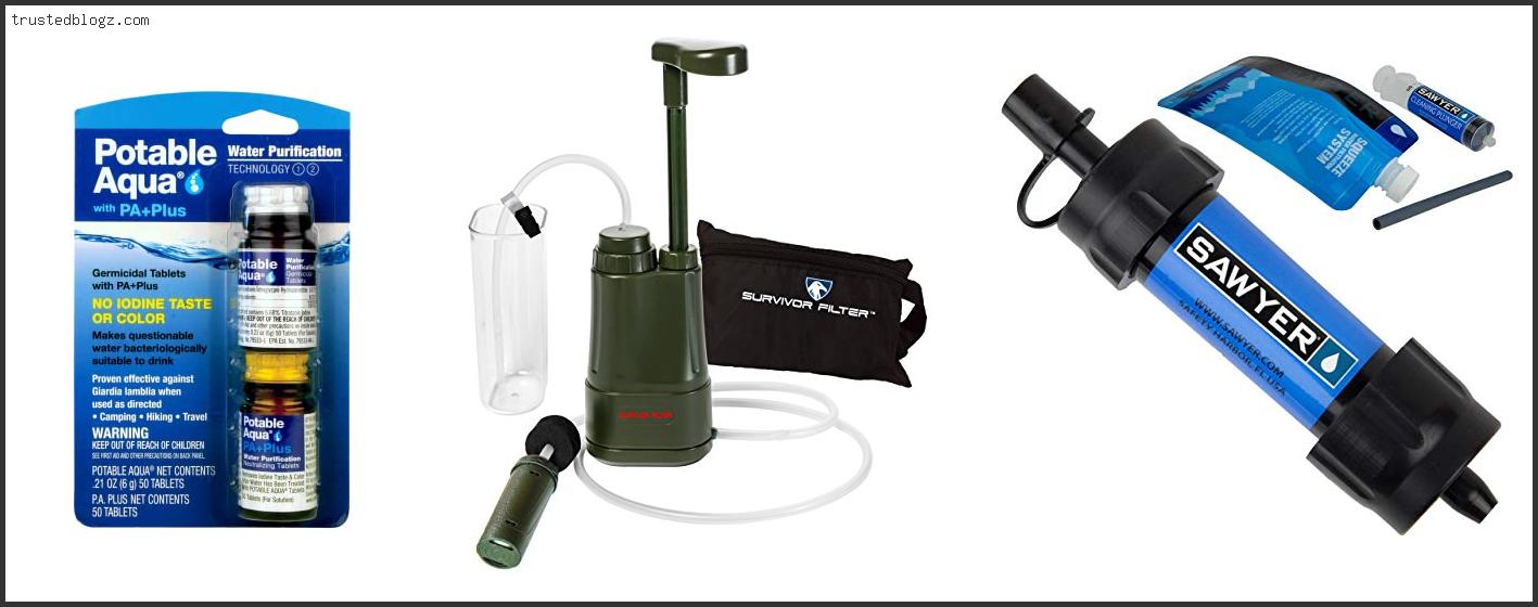 Top 10 Best Camping Water Purification – To Buy Online