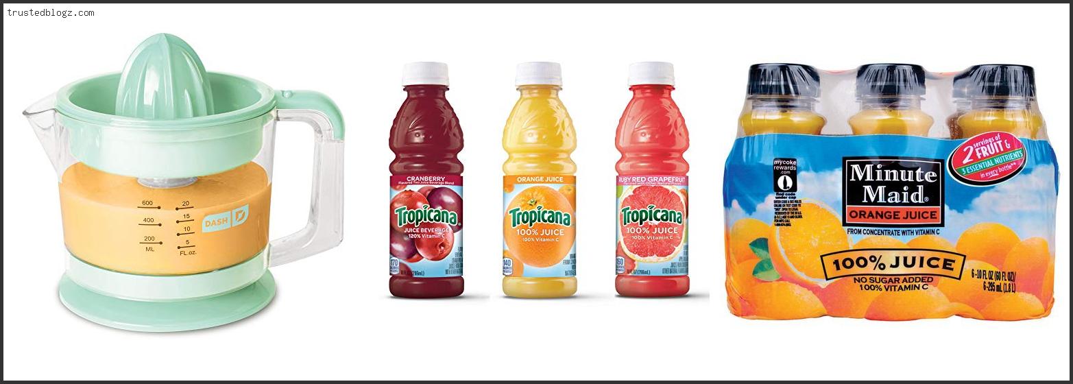 Top 10 Best Orange Juice Brand With Expert Recommendation
