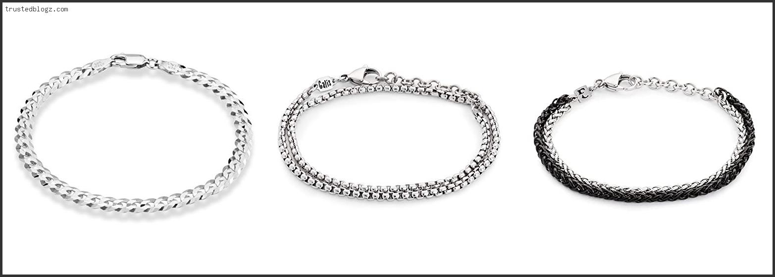 Top 10 Best Mens Silver Bracelets – Available On Market
