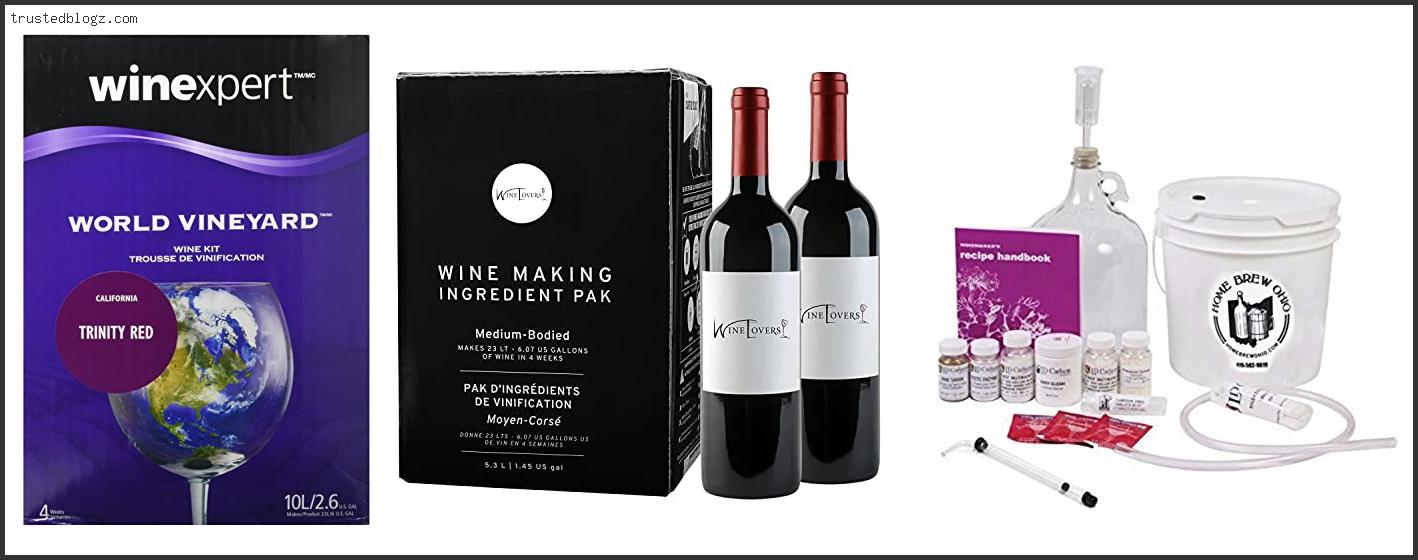 Top 10 Best Wine Kits Reviews For You