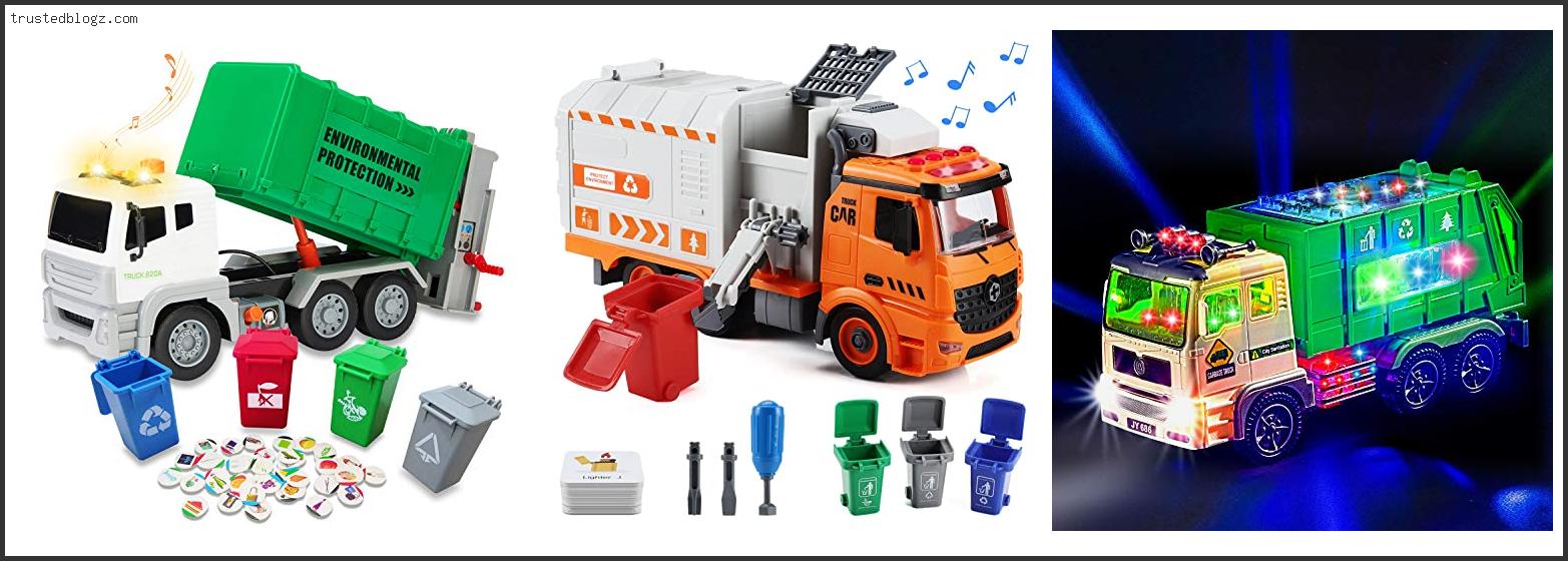 Top 10 Best Toy Garbage Trucks Kids Reviews With Products List