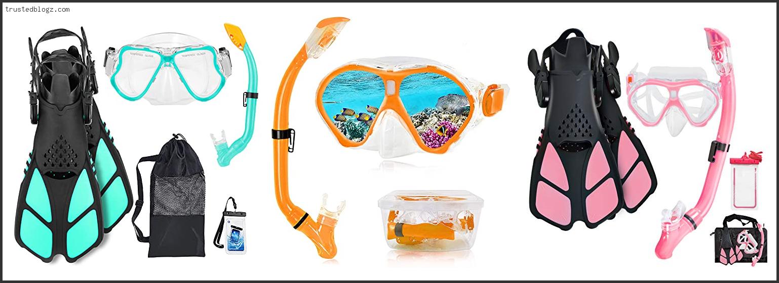 Top 10 Best Snorkeling Gear For Kids – Available On Market