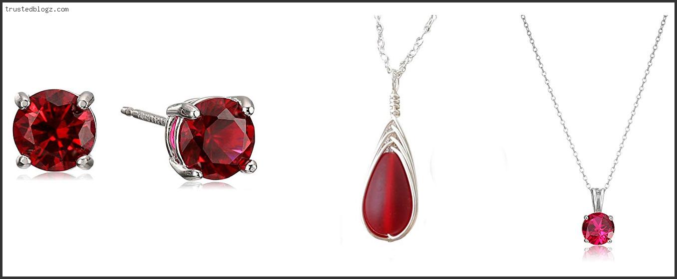 Top 10 Best Ruby Jewelry Based On Customer Ratings
