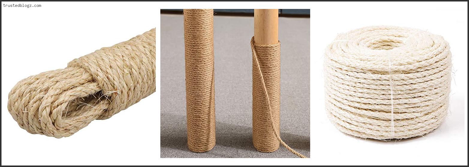 Top 10 Best Rope For Cat Tree Reviews With Products List