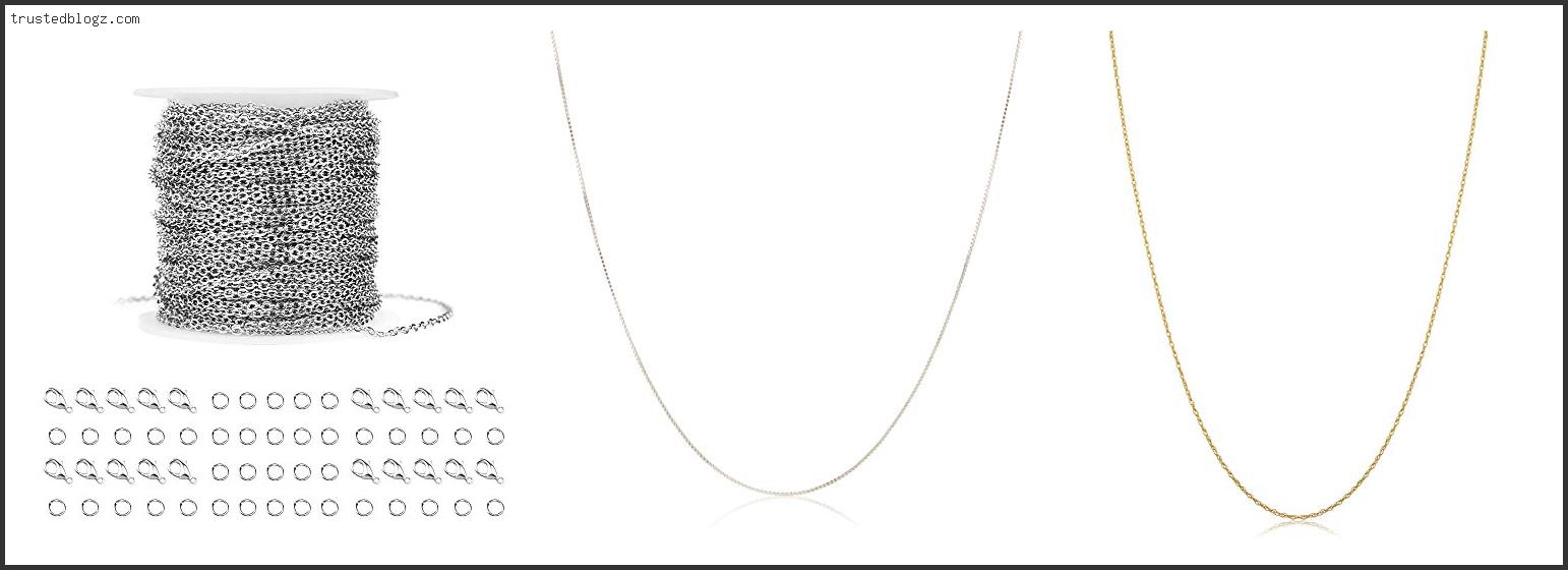 Top 10 Best Necklace Chain Based On User Rating