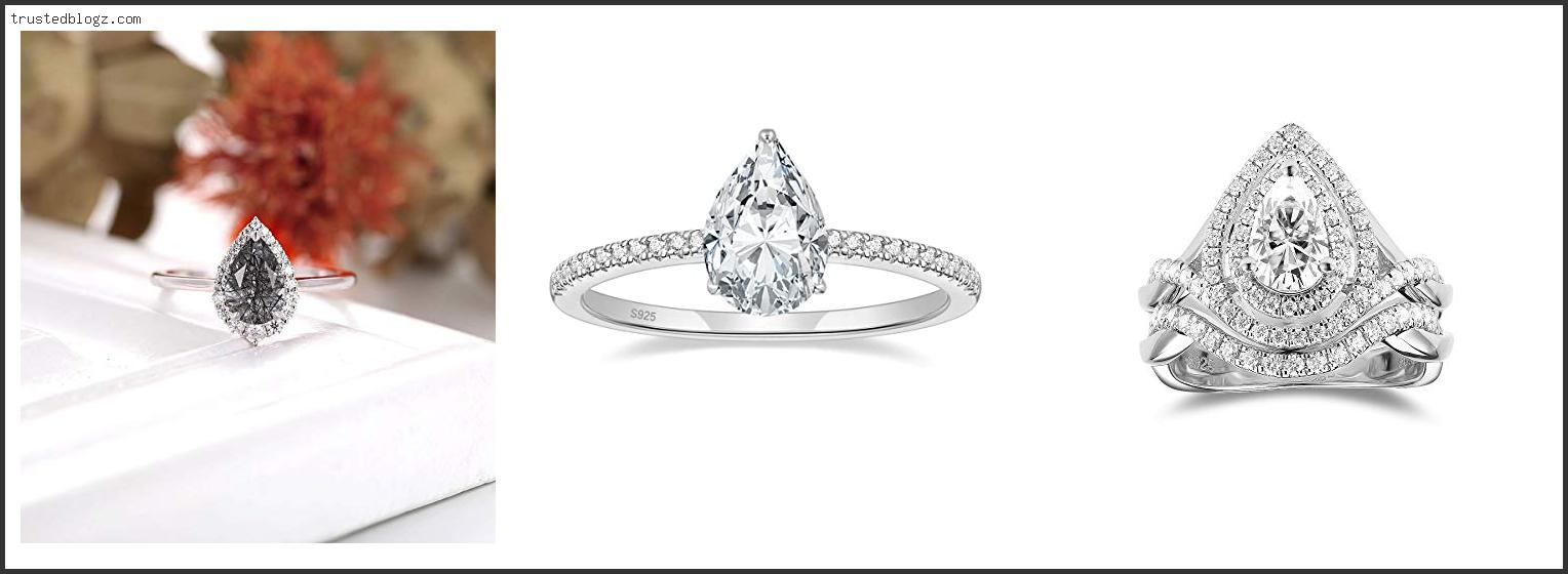 Top 10 Best Pear Shaped Engagement Ring Reviews With Scores