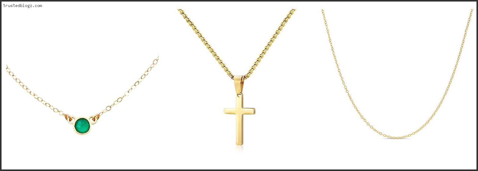 Top 10 Best Gold Chain For Pendants With Expert Recommendation