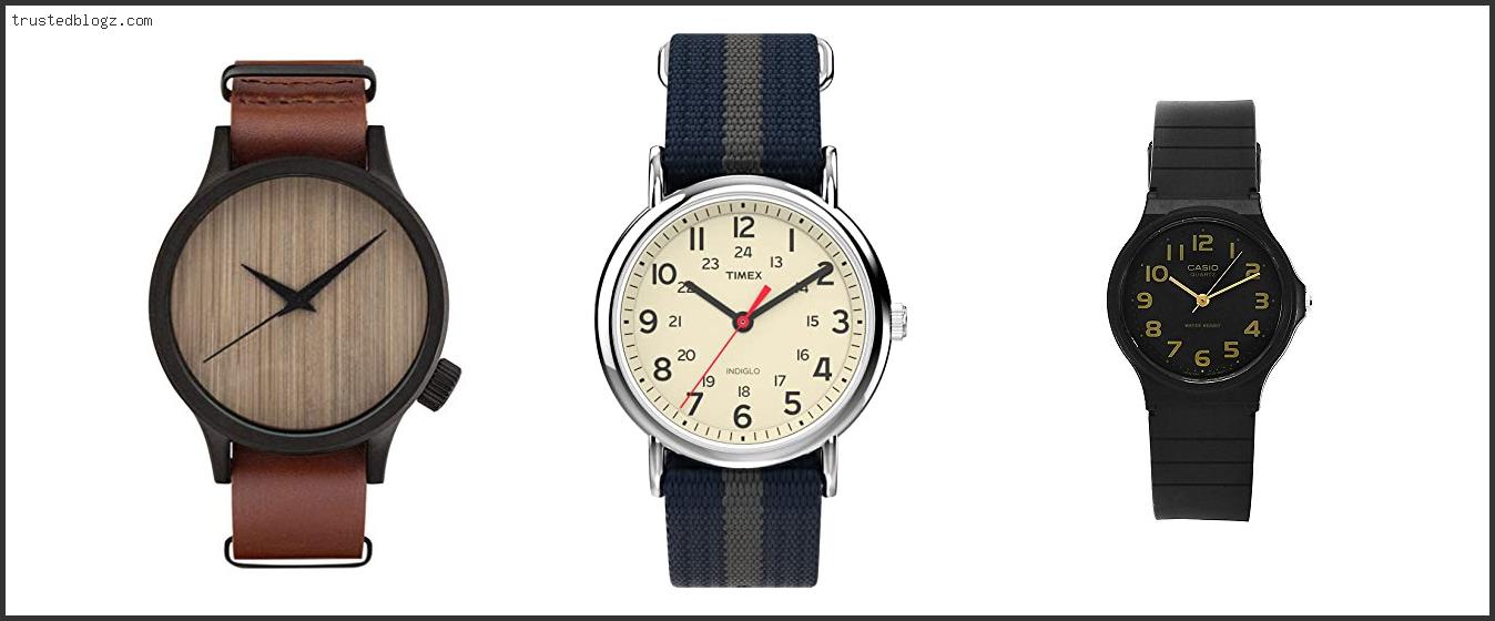 Top 10 Best Mens Casual Watches Based On Scores