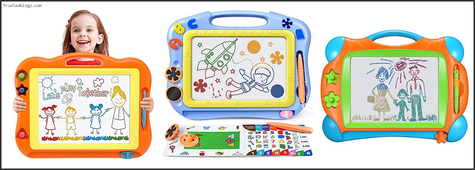 Top 10 Best Magnetic Drawing Board For Toddlers Reviews With Products List