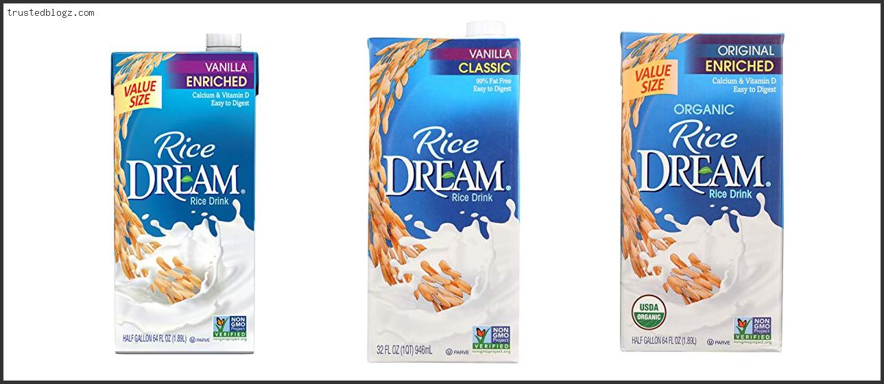 Top 10 Best Rice Milk Reviews With Products List