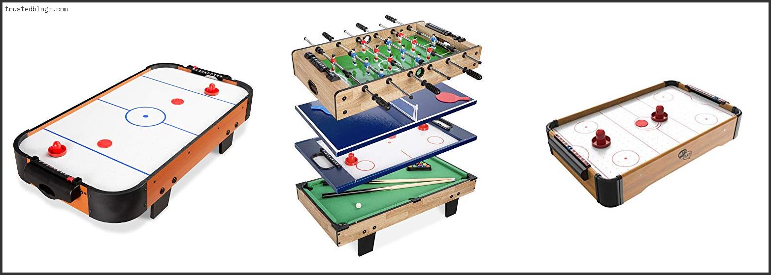 Top 10 Best Air Hockey Table For Kids Based On User Rating