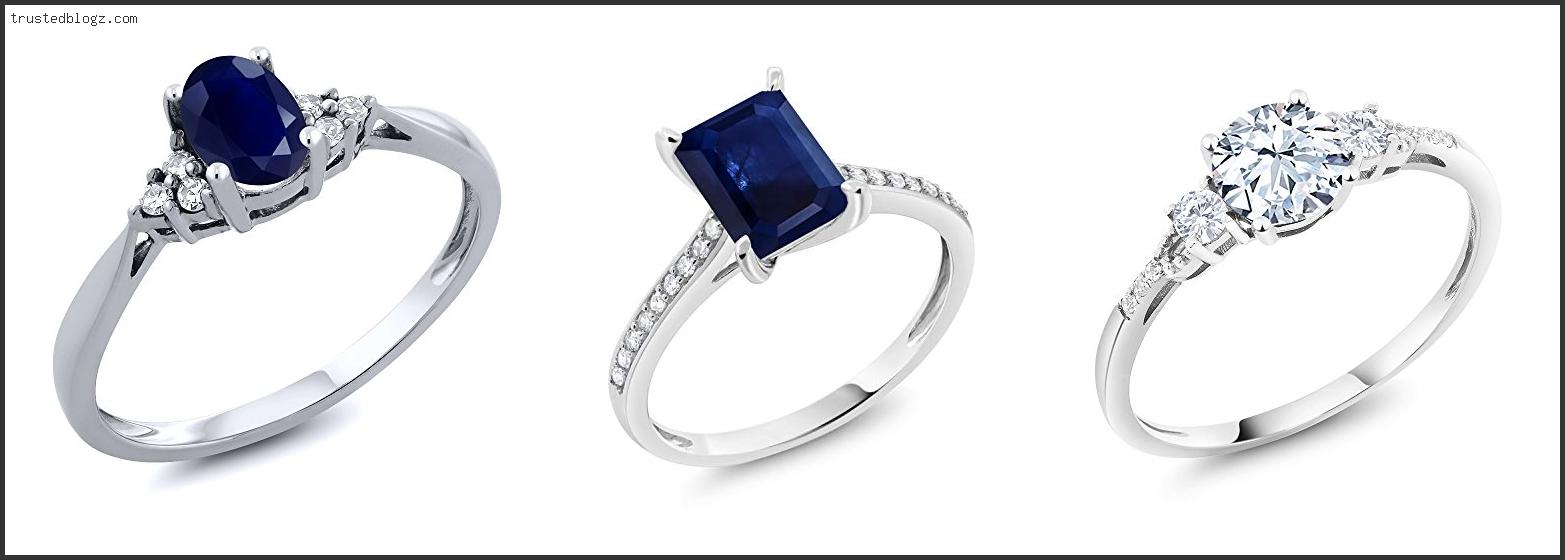 Top 10 Best Sapphire Engagement Ring Reviews For You