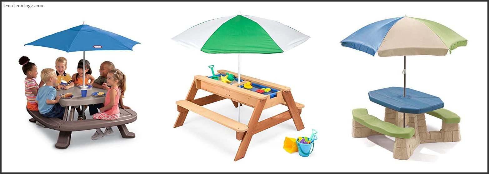 Top 10 Best Kids Picnic Table With Buying Guide